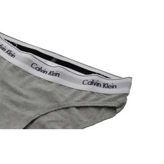 Slip Calvin Klein Mujer 365 Gris